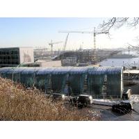 784_Pc290054 Blick über die Grosse Elbstrasse zur Baustelle des Bürogebäudes Dockland. | Grosse Elbstrasse - Bilder vom Altonaer Hafenrand.